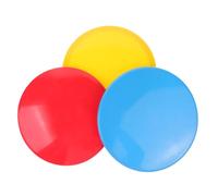ORFOFE 3 Piezas Disco de Entrenamiento para Softbol Herramienta de Resistencia y Velocidad para Exteriores Juguetes Deportivos para Adultos Colores Azul Amarillo y Rojo
