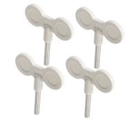 ORFOFE 4 Piezas Kit de Mecanismo Reloj Caja Música con Llave para Reparación DIY y Recambio Manual Winding para Globos Cajas Joyería