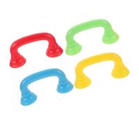 ORFOFE 4 Piezas Teléfono Susurrador de Plástico para Juguete Educativo Portátil Colores Brillantes para Desarrollo de Pronunciación y Actividades Grupales