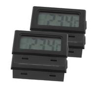 ORFOFE 4 Piezas Termómetro Digital Mini con Higrómetro LCD Pantalla para Reptil Invernadero Múltiple Precisión