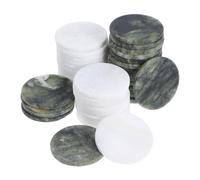 ORFOFE 40 Piedras Planas de Río Resistentes al Agua para Juegos al Aire Libre, Diseño Ergonómico y Experiencia Auténtica de Salto Agua en Lago Color Aleatorio