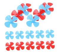 ORFOFE 48 Piezas Hélices Mini para Modelos de Barcos Accesorios Prácticos para Juguetes Eléctricos DIY Hélices de Plástico Seguro y Duradero Color Aleatorio Propulsores de