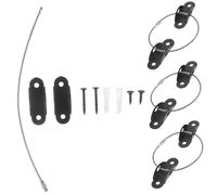 ORFOFE 4juegos Correas y Anclajes Muebles Unids Kit Seguridad Protector Pared Evitar Caídas