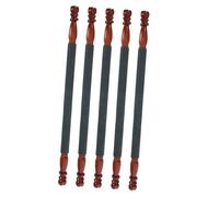 ORFOFE 5 Piezas Bird Perches For Parrots Small Birds Sanded Wooden Stand Sticks Cage Accessories Suitable For Round Cages Canaries Budgies Cockatiels