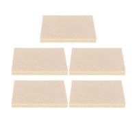 ORFOFE 5 Piezas Espátulas de Lana Suaves para Instalación de Vinilo Automotriz, de 10 Cm, Escobilla de Goma para Tintado de Ventanas y Aplicación de Láminas para Coches, Herramienta