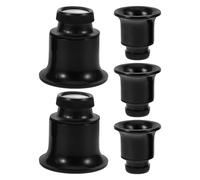 ORFOFE 5 Piezas Lupa de Cabeza para Relojero Lupa de Aumento de Precisión para Reparación de Joyas y Relojes Visor Manos Libres para Inspección Detallada