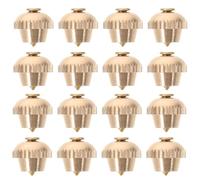 ORFOFE 50 Piezas 50 Piezas Cierres de Insignia Metálicos Dorados para Manualidades, Respaldos de Pins de Solapa Resistentes, Sujetadores Seguros para Broches y Pasadores de Embrague,