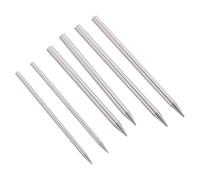 ORFOFE 6 Agujas para Tejer Paracord de Acero Inoxidable Kit de Herramientas DIY para Hacer Pulseras Juego Tamaños 78X3Mm 78X5Mm y 90X5Mm Adecuado para Proyectos al Aire Libre y