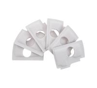 ORFOFE 6 Filtros de Aire para Cortacésped de Jardín, Elemento Filtrante de Algodón Doble Capa, Repuesto para Motosierras y Desbrozadoras, Protección Motor, Mantenimiento Fácil, Kit 6