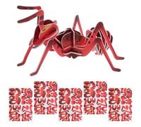 ORFOFE 6 Piezas Kit Educativo Stem de de Cartón para Exploración de Insectos Juguetes Realistas para Actividades Científicas Prácticas y Manualidades Creativas