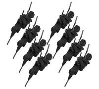 ORFOFE 8 Piezas Cordones Planos de Algodón Encerados Resistentes al Agua para Botas y Zapatillas Deportivas de Montaña y Running