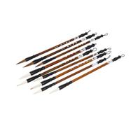 ORFOFE 9 Piezas Pinceles Caligrafía con Pelo de Oveja y Mango Madera para y Escritura Artística Fácil Limpieza y para Principiantes y Avanzados