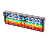 ORFOFE Ábaco de Plástico Colorido con Cuentas por Herramienta Educativa Portátil para Cálculo Mental y Aprendizaje para Estudiantes Casa y Aula