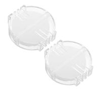 ORFOFE Acondicionador de cera para hilo con caja organizadora de plástico, reforzador y para hilos de bordado y costura, 2 unidades, ideal para uso en costura manual y bordado