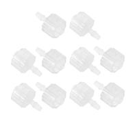 ORFOFE Adaptador de Espiga Macho Luer Lock de Polipropileno para Mangueras de 1/16 con Flujo Optimizado y Rendimiento a Prueba de Fugas, Adecuado para Sistemas de Fluidos en Exteriores,