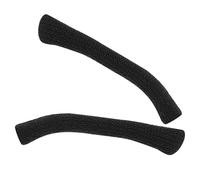 ORFOFE Almohadillas Antideslizantes para Patillas de Gafas 1 Par de Calcetines de Algodón Suave y Tejido de Punto Color Negro Sujetador de Gafas Cómodo y Protección para Uso Diario