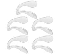 ORFOFE Almohadillas Nasales de Silicona para Gafas de Sol Infantiles, 5 Piezas, Suave y Transpirable, Antideslizantes, Repuesto para Montura, Protector Nasal Cómodo para Niños Activos