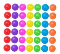 ORFOFE Balones de Plástico 100 Redondas Varios Estilos Juguetes de Buceo Coordinación Mano-Ojo y Fuerza de Agarre Varios Estilos para Piscina de Bolas Infantiles para Niños y Niñas