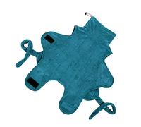 ORFOFE Bañera Rápida para Perros XL Roba Absorbente y Secado Rápido Bata Ajustable para Mascotas con Cinturón para Baños y Climas Fríos
