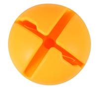 ORFOFE Base de Soporte para Barra de Señal de Fútbol Inyección de Agua Accesorio Resistente para Equipaciones Fútbol Pedestal Portátil para Banderas Césped Artificial Color Amarillo