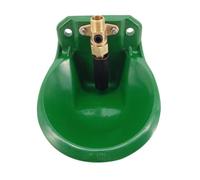 ORFOFE Bebedero de Oveja Bebiendo automático Ganado Taza de Agua de Oveja pastores Bebedero de Cuenco para Mascotas tazón de Agua Verde