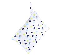 ORFOFE Bolsa Para y Ropa Húmeda Organizador Multi- Trajes De Baño y Ropa De Accesorio Práctico Para Carritos Azul Con Puntos