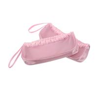 ORFOFE Bolsa para Zapatillas de Ballet 2 Piezas Rosa con Cremallera Pequeña Transpirable y Lavable Organizador para Zapatos de Baile Adecuado para Clases Estudio y Presentaciones