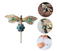 ORFOFE Broche de Libélula Étnico Aleación Resistente para Mujer Accesorio Creativo para Ropa para Bodas Fiestas y Bufandas