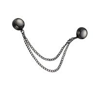 ORFOFE Broche Magnético para Ropa con Cadena Cierre Invisible para Chales Pañuelos y Bufandas Clip Práctico y Seguro Accesorio Versátil para Fijar Prendas y Bolsos