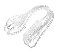 ORFOFE Cable Adecuado para Reparaciones Hogar y Proyectos de Bricolaje Interruptor de Extensión Transparente de PVC y Cobre Seguro y Confiable para Lámparas Colgantes