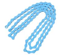 ORFOFE Cadena de Bicicleta de Acero para Montaña 94 Eslabones Color Azul Claro Accesorio Resistente y Fácil de Limpiar para Reemplazo y Uso en Ciclismo de Montaña