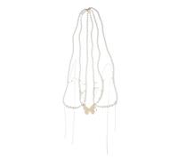 ORFOFE Cadena de Cintura con Perlas Multilayer Elegante para Mujer Joyería Corporal Bohemia Versátil para Playa Fiesta y Boda Diseño Sofisticado y Adaptable