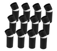 ORFOFE Caja de Embalaje para 12 Tubos de Papel para Aceites Esenciales 50ml, Cilindros de Papel Negros Resistentes, Ideales para Envasar y Almacenar Cosméticos, Manualidades y Regalos