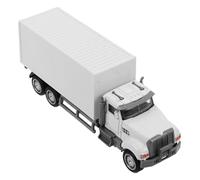 ORFOFE Camión Contenedor de Aleación Fundida Modelo Semi Truck de Simulación para Juguete Resistente y Educativo para Fiestas y Colección