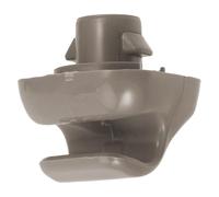 ORFOFE Clip de Gancho para Parasol de Coche Soporte de Sujeción Interior Color Gris Original Material PP Resistente 1 Unidad Accesorio para Visera Solar Compatible con Automóviles