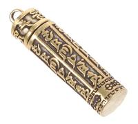 ORFOFE Colgante Vintage de Latón Antiguo con de Accesorio Decorativo para Llaves Amuleto Retro Práctico y Regalo Único