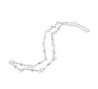 ORFOFE Collar de Púas Unisex Punk Hip Hop Gargantilla con Diseño de Alambre de Espino Joyería Harajuku para Hombres y Mujeres Accesorio y Cómodo para Diario