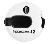 ORFOFE Contador de Puntuación para Golf con Clip para Gorra Mini Marcador Portátil de Plástico Blanco Herramienta Práctica para Golfistas Principiantes y Expertos