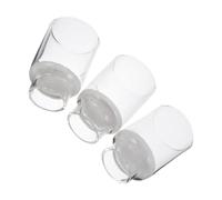 ORFOFE Crisol de Vidrio para Filtración de Muestras 40ml con Núcleo de Arena, Paquete de 3 Piezas, Fácil de Limpiar Laboratorio Analítico