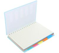 ORFOFE Cuaderno de Notas Escritura Suave y Resistente con Cubierta Firme y Espiral, 120 Páginas Adecuado para Planificación Diaria y Organización Académica