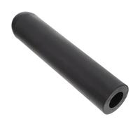 ORFOFE Cubierta de Extremo para Barra de Pesas de Plástico PP Antideslizante Mango Ergonómico para Gimnasio y Equipo Fitness Accesorio Protector para Barra de Mancuernas Negro