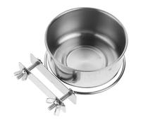 ORFOFE Cuenco Colgante para Perros de Inoxidable Comedero de Pared Ahorra Soporte para Agua y Comida para Cachorros y Mascotas Pequeñas Fácil de y