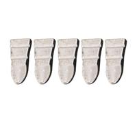 ORFOFE Cuñas para Mango de Martillo de Acero 5 Piezas Plata | Forma en Cuña, Refuerzo para Fijación, Uso en Taller y Caja de Herramientas Doméstica