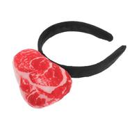 ORFOFE Diadema de Carne Falsa Creativa para Fiesta y Cosplay Tocado Realista y Cómodo Accesorio Divertido para Fotos y Disfraces
