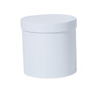 ORFOFE Elegante Caja de Papel Redonda para Ramo Mini Cubo para Abrazos para Arreglos Cajas para Ramos para Embalaje Y Festivas