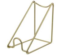 ORFOFE Estante para Botellas de Vino de Hierro Dorado con Soporte Oblicuo, portabotellas Compacto para Vino Tinto, Adecuado para decoración Interior y Bares, Estructura Sencilla y