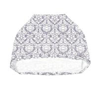 ORFOFE Funda Protectora para Cochecito de Ñiño Cubierta de Algodón para Asiento Toldo Antiviento Multifuncional para Lactancia Tamaño Mediano Diseño Clásico Floral Adecuado para Uso