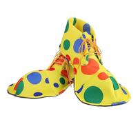 ORFOFE Fundas de Zapatos de Unisex para Adultos Coloridas y Duraderas con Cordón Ajustable para Disfraces de Halloween Carnavales y Fiestas de Comedia
