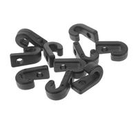 ORFOFE Ganchos Elásticos Resistentes para Kayak 10 Piezas, Accesorios Multifunción en PP, Tamaño Pequeño, para Canoa y Deportes Acuáticos al Aire Libre, Repuestos Prácticos para Equipo