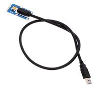 ORFOFE Gpu Externa para Juegos Tarjeta Gráfica Externa Mini Pci-e a Pci-e X16 USB Negro PCB Electrónica para Portátil y Minería Pcie